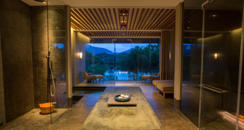 Hydrotherapy Room at Spa House at Amanoi