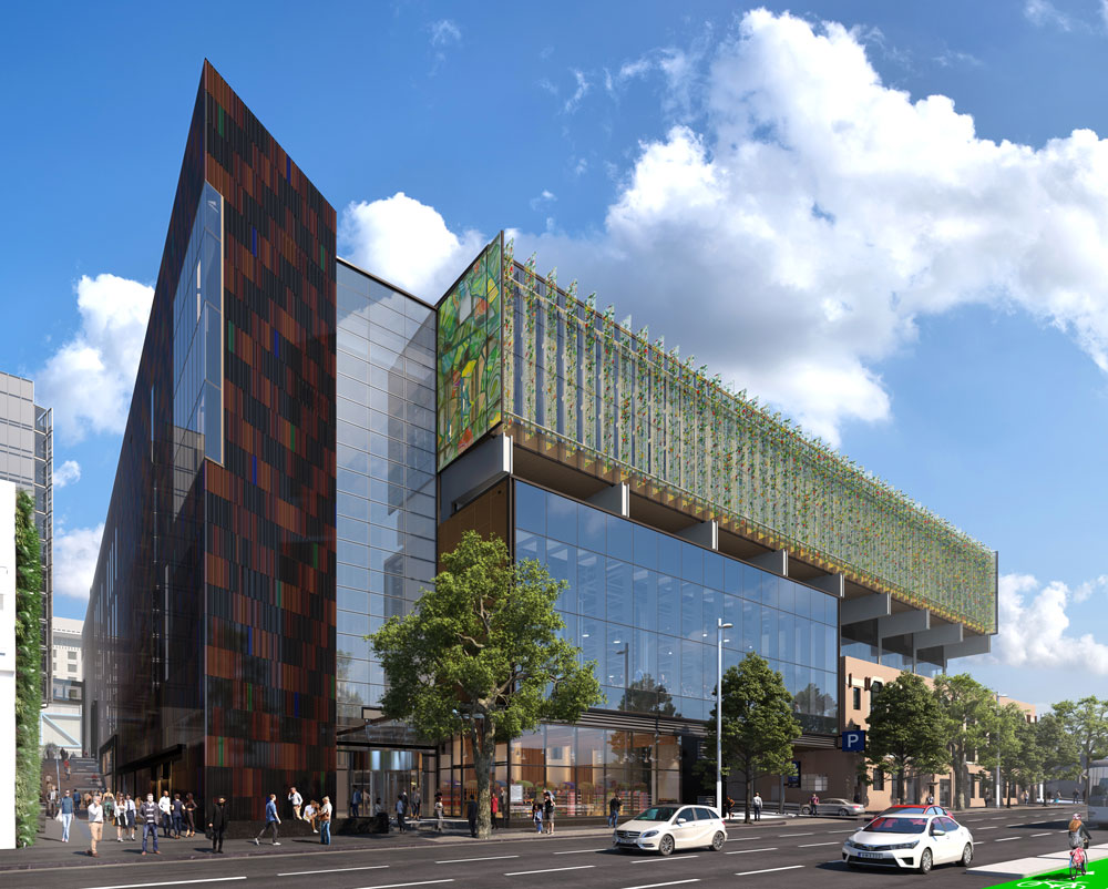 NZICC exterior artwork commissioned