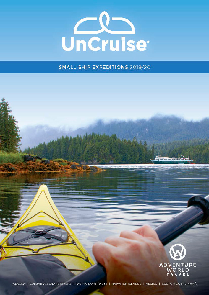 Adventure World UnCruise brochure