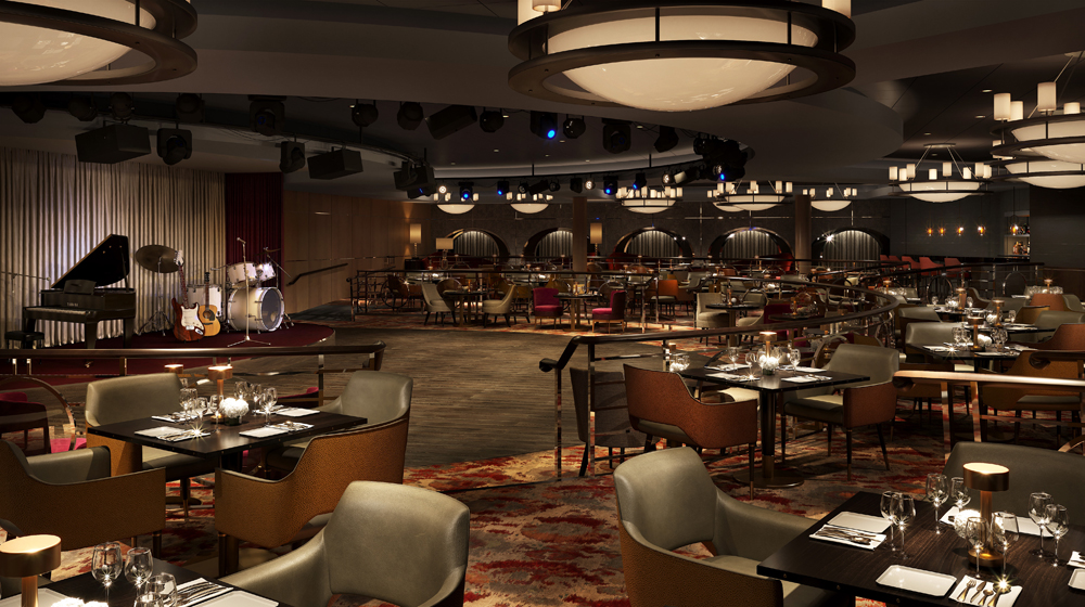 Crystal Serenity Stardust Supper Club rendering