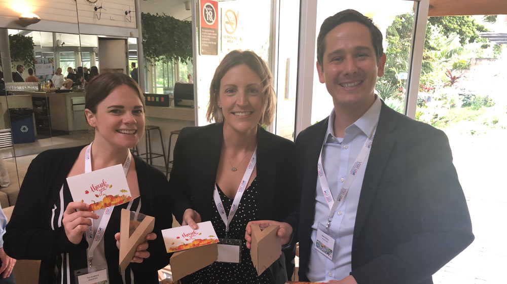 Co-sponsors, Brand USA team: Tori, Lauren and Matt