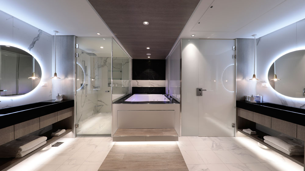 Celebrity Cruises &copy Celebrity Edge Iconic Suite - Bathroom