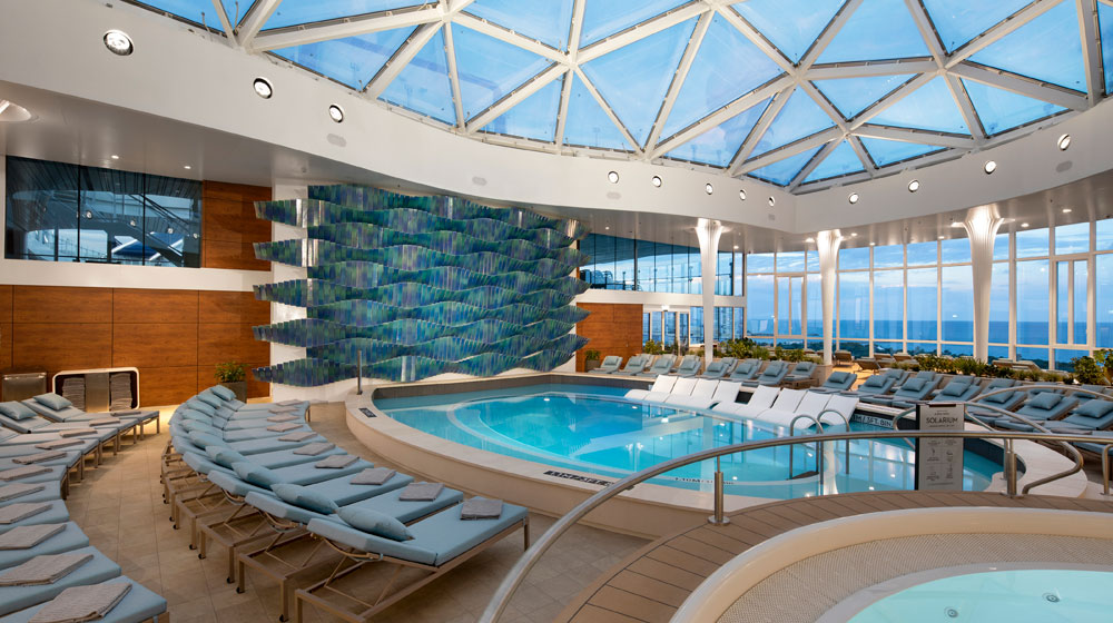 Celebrity Cruises &copy Celebrity Edge Solarium