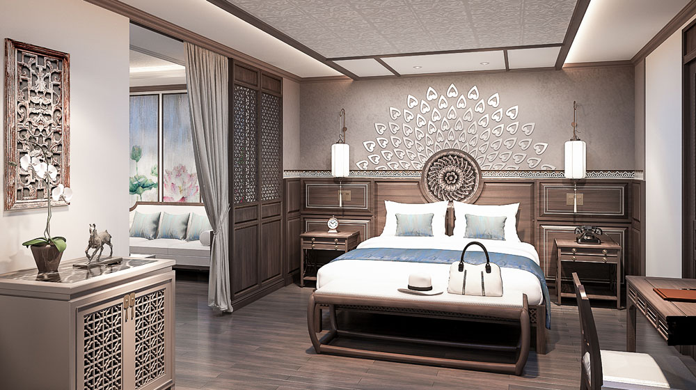 Heritage Line © | Ylang - Regency Suite Bedroom (Lotus Spring)