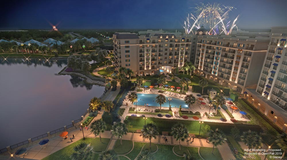 Artist rendering of Disneys' Riviera Resort