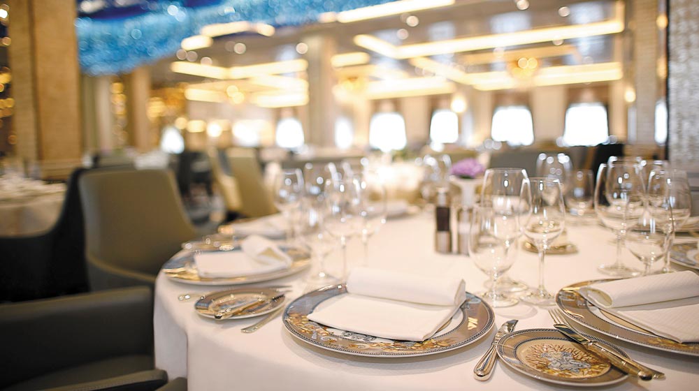 Seven Seas Explorer - Compass Rose restaurant