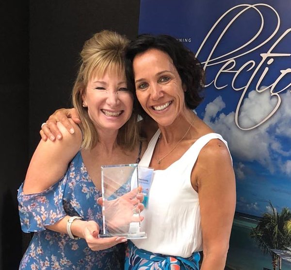 Laurie Palumbo with Yvonne Verstanding, Executive Edge