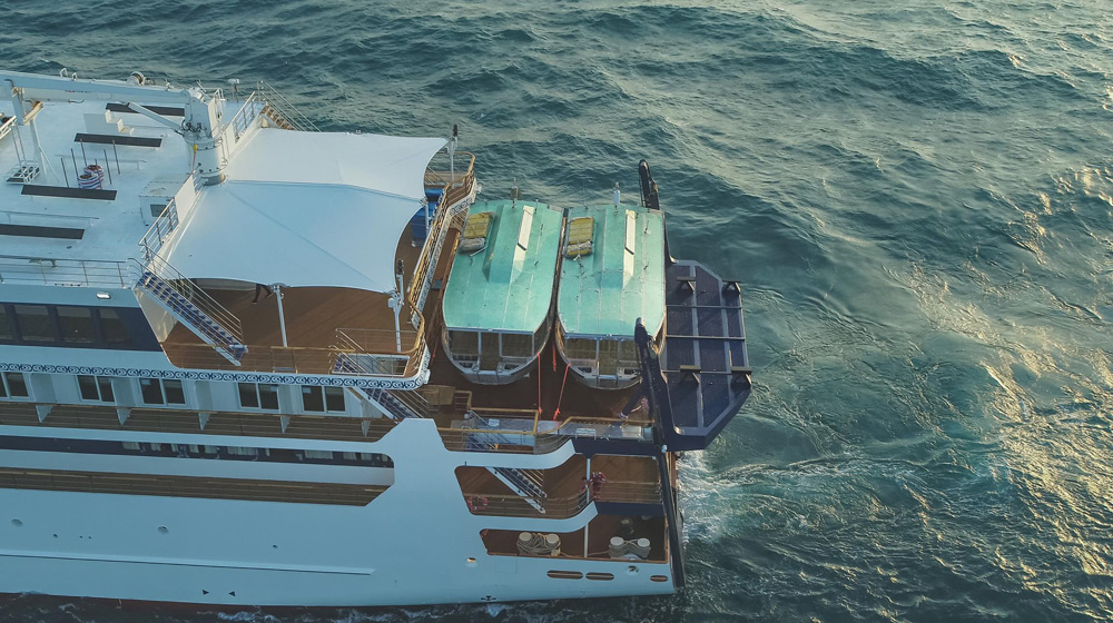 Coral Adventurer's 'Xplorer' tender vessels