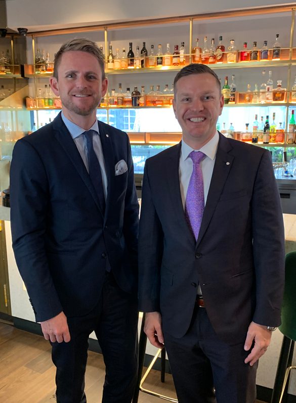 Adam Armstrong and Conrad Combrink