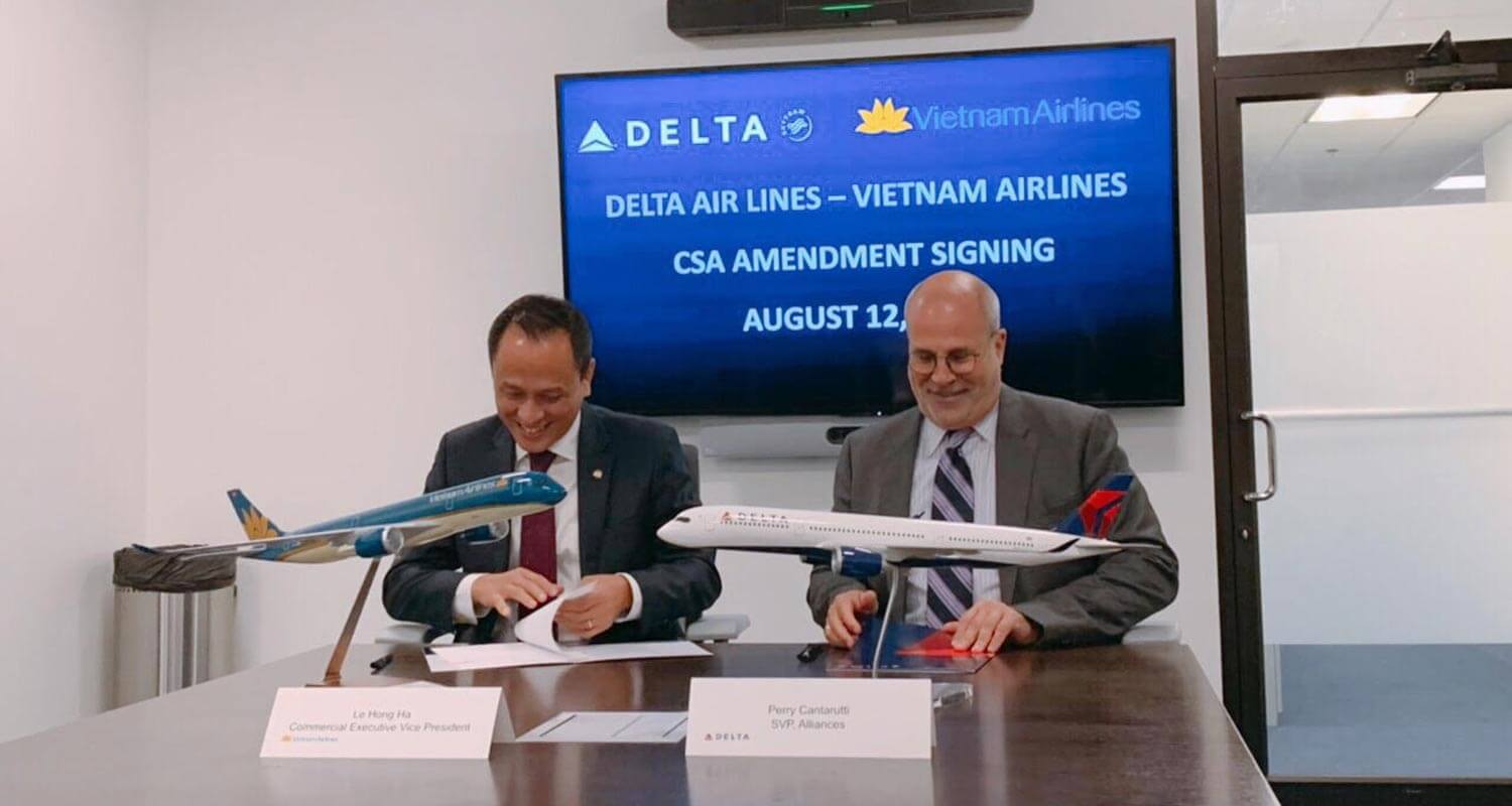 Vietnam Airlines x Delta Air Lines