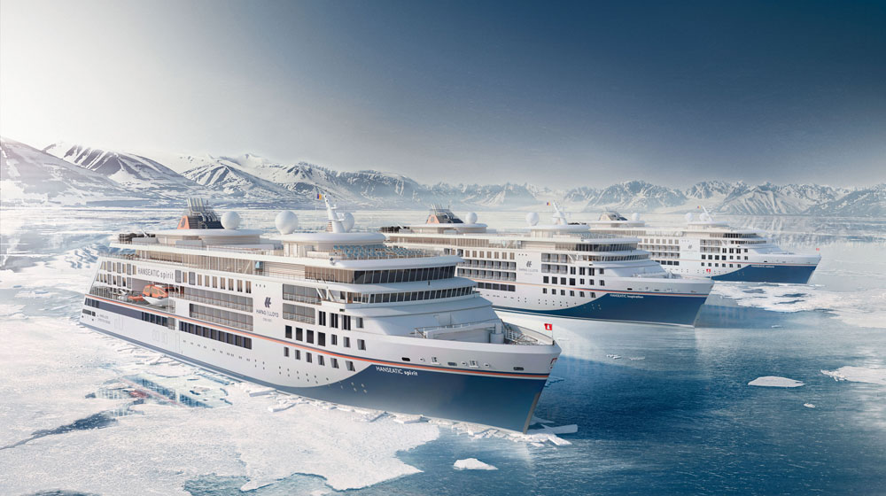 Hapag-Lloyd Cruises' new HANSEATIC Expedition fleet