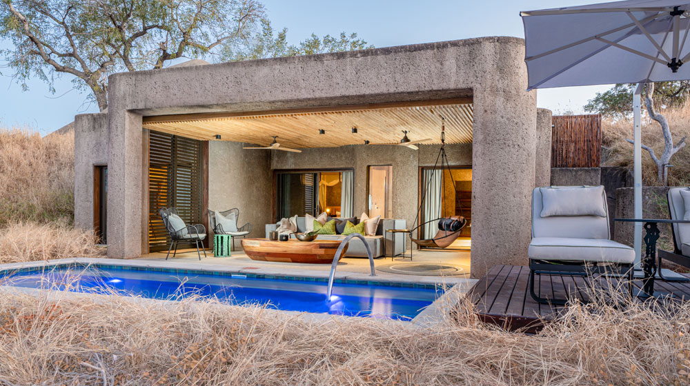 Sabi Sabi Earth Lodge | Lux Suite Exterior