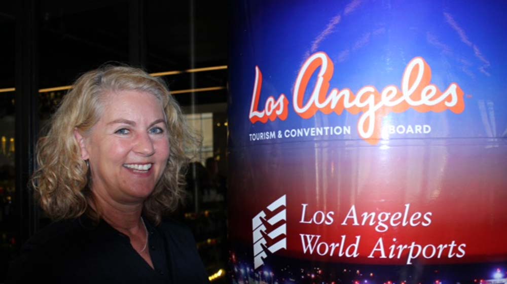 Kathy Smits, Vice President International, Los Angeles Tourism and Convention Board