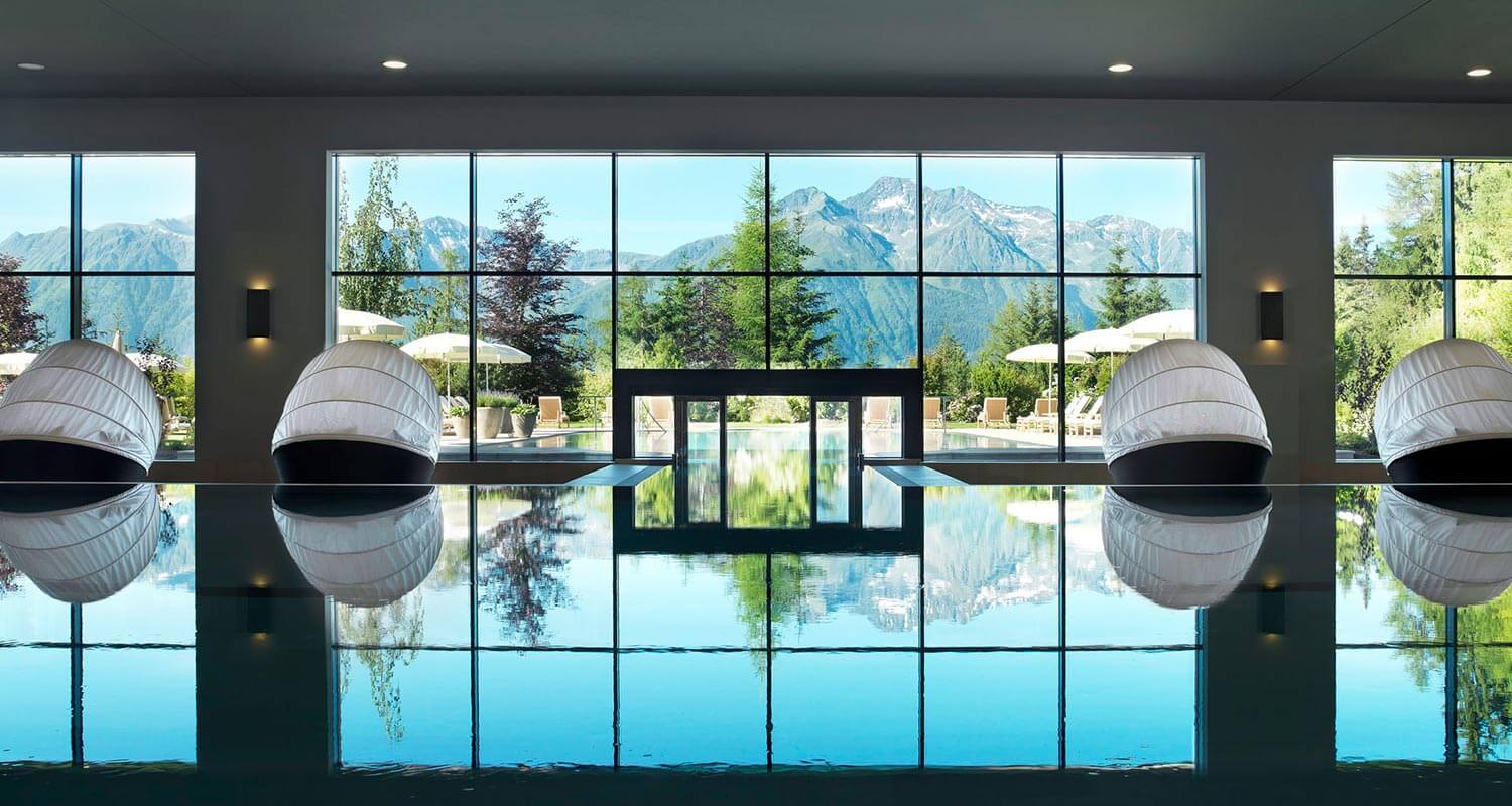 Panorama pool at Interalpen Hotel Tyrol
