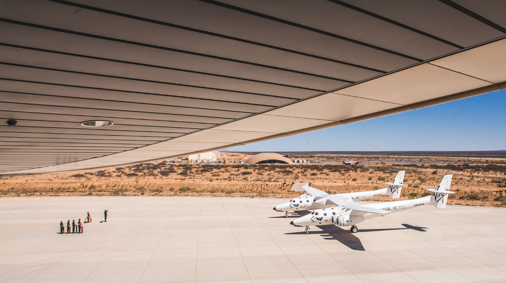 VMS Eve at Spaceport America | &copy Virgin Galactic