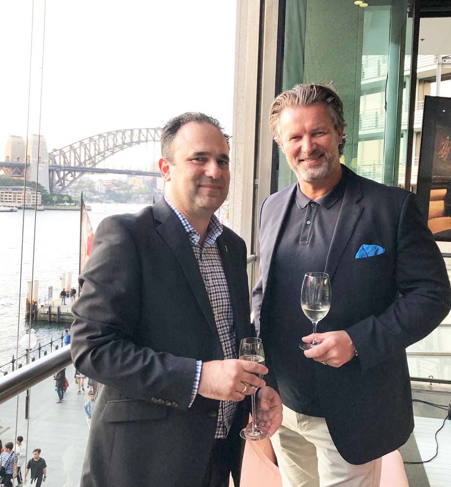 CLIA Australia's Joel Katz, Australia Managing Director and Sture Myrmell, Chair