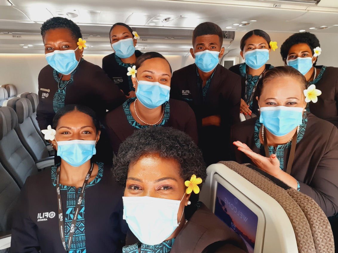 Fiji Airways cabin crew | Source: Facebook/Fiji Airways