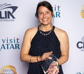 CLIA Awards Cruise Consultant of the Year – New Zealand Janine Mallon, Zest4Travel (accepted by colleague Erin Graham in Janine’s absence)