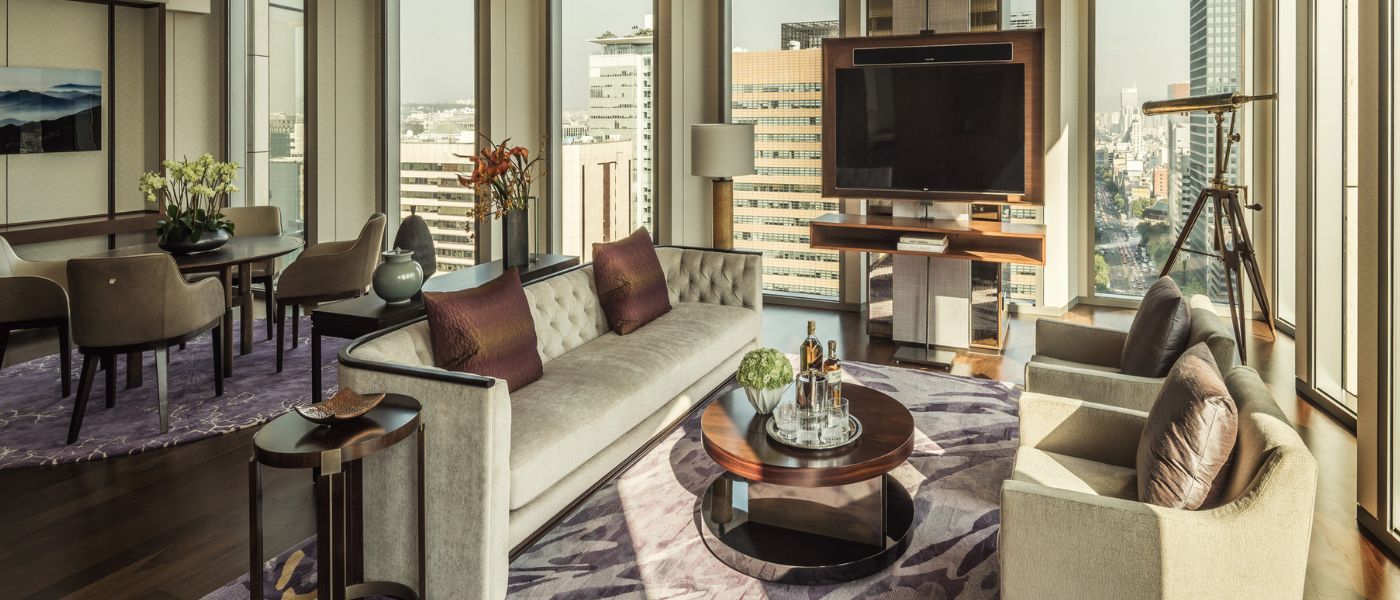 Ambassadore Suite, Four Seasons Hotel, Seoul.
