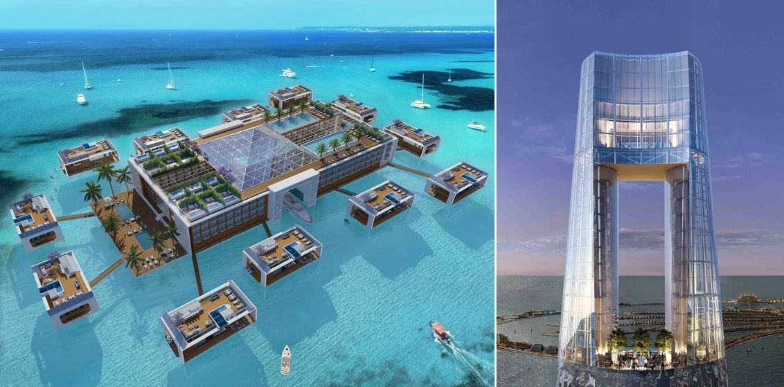 New Hotels Dubai Kempinski Floating Palace and Ciel