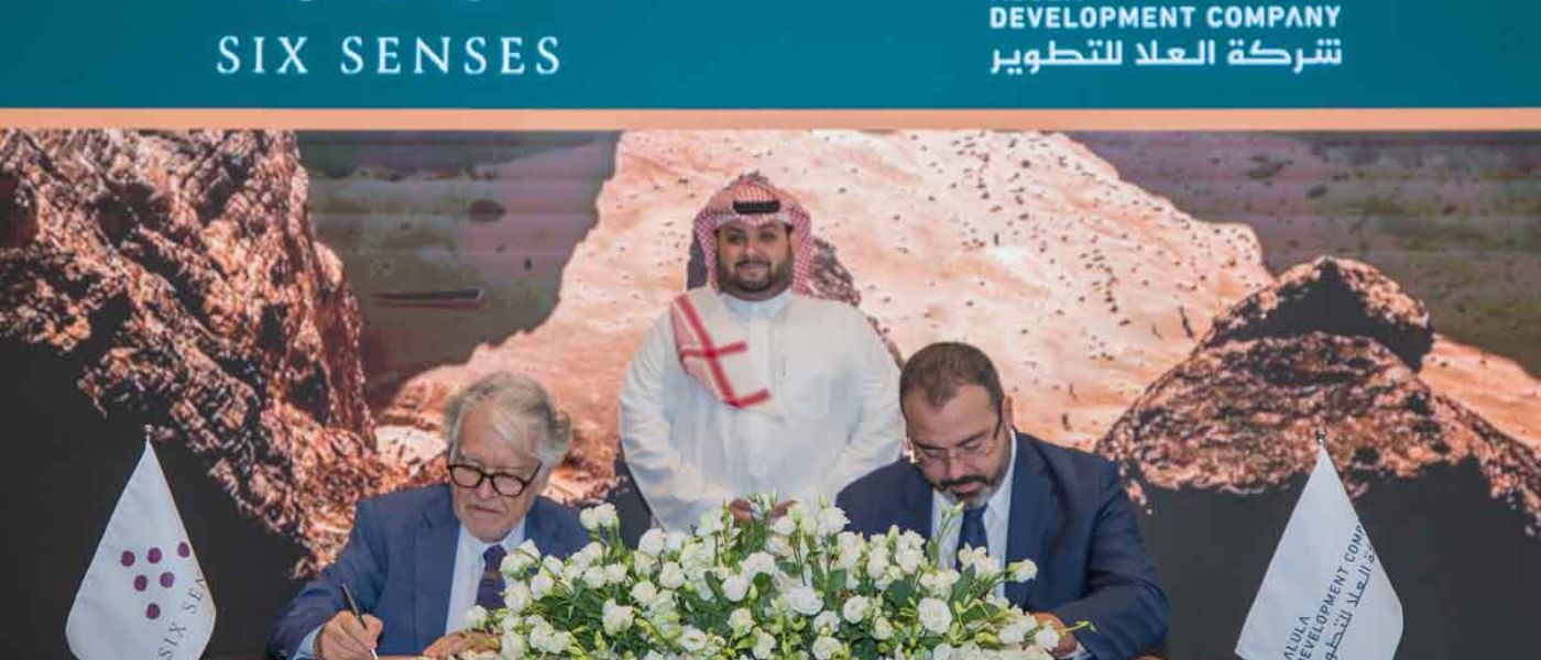 six senses and alula signing hotel agreement