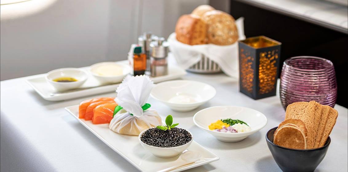 Caviar inflight