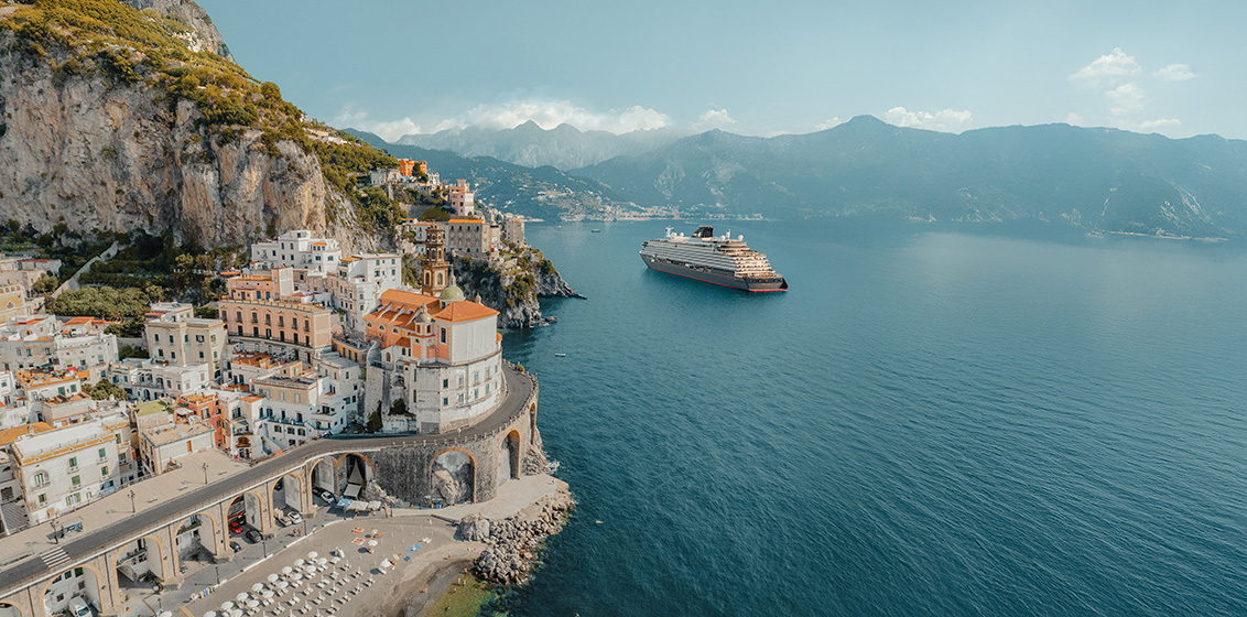 Explora II on the Amalfi Coast