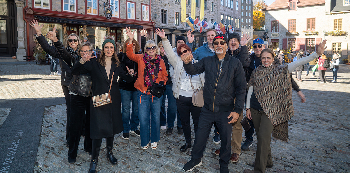 Ensemble Summit walking tour of Quebec City
