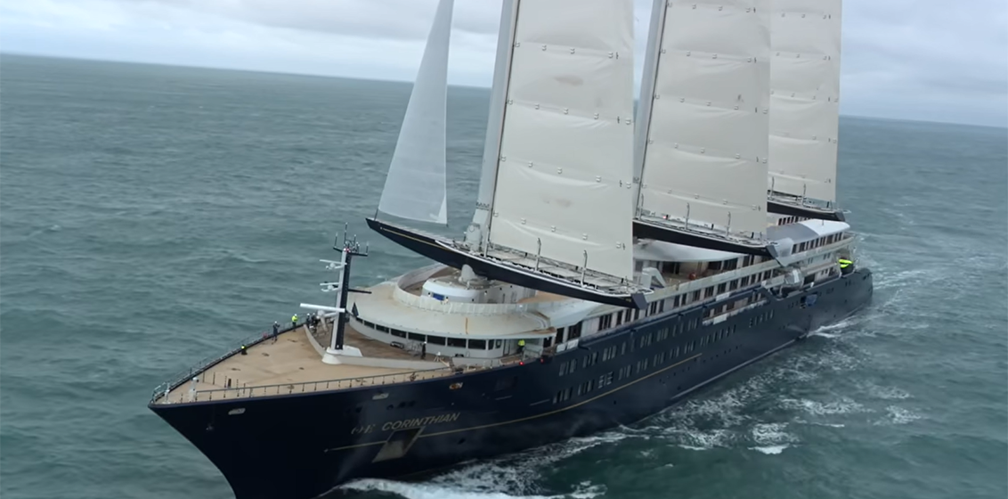 Corinthian sea trial