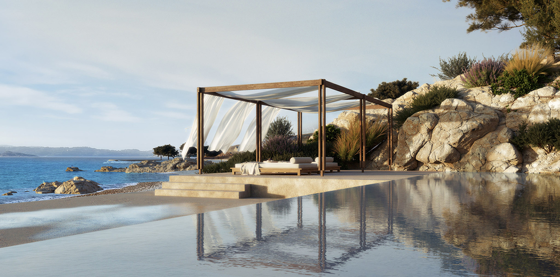 Waldorf Astoria Scarlet Bay Beach Pavilion